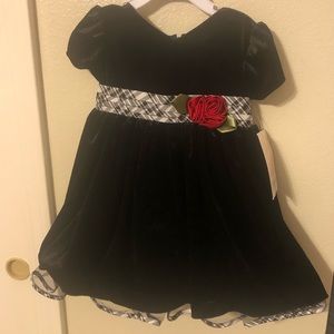 Infant Girls Christmas Dress 12M